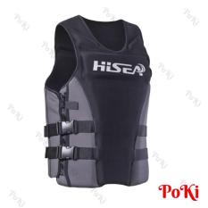 Áo phao bơi cứu hộ BLACK HISEA, chuyên dùng cho các môn thể thao mạo hiểm dưới nước, đạt tiêu chuẩn EU cao cấp – POKI