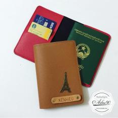 Ví Passport Cover Thái Lan PCT06 (Da Bò)