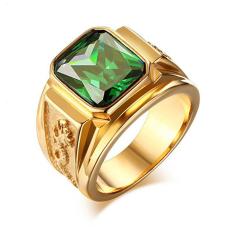 Nhẫn Nam Titan khắc Rồng sang trọng vĩnh viễn không đen