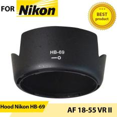 Lens Hood JYC HB-69 Nikon 18-55 VR II (Đen)
