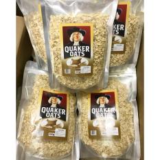 Yến mạch nguyên hạt cán mỏng Quaker Oats (1kg)