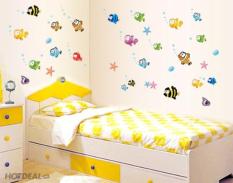 Decal Dán Tường Nhiều Hình Ngỗ Nghĩnh Cho Bé