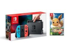 Máy Chơi Game Nintendo Switch Neon – Game Pokemon: Let’s Go Eevee