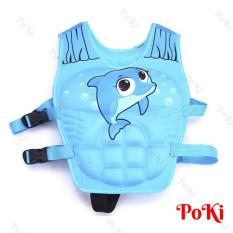 Phao bơi trẻ em, áo phao bơi CÁ HEO (Bé từ 2 – 10 tuổi), chất liệu tiêu chuẩn EU cao cấp – POKI