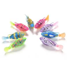 Cá cảnh chạy pin có đèn led Robo Fish + tặng 2 viên pin