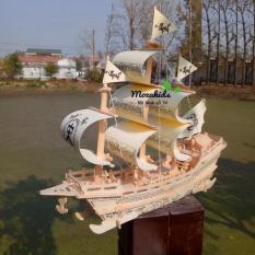 Đồ chơi lắp ráp gỗ 3D Mô hình Thuyền Big Song Merchant Ship