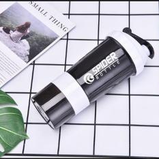 Bình nước tập Gym thể thao – Bình lắc nhiều ngăn 600ml