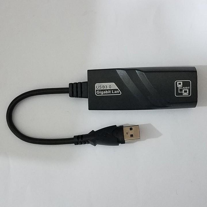Cáp chuyển đổi USB 3.0 - 2.0 sang LAN (Ethernet) - PK27