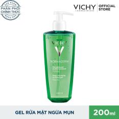 Gel rửa mặt ngăn ngừa mụn Vichy Normaderm Deep Cleansing Gel 200ml