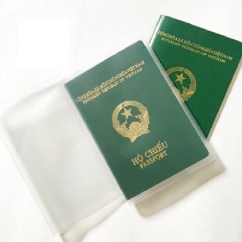 Combo 3 bao hộ chiếu (Passport) dẻo trắng trong rất bền
