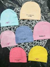 Bộ 2 nón vải cotton cho bé sơ sinh từ 0-6 tháng. Nón xí nghiệp. Mũ vải cho bé. Mũ trẻ em