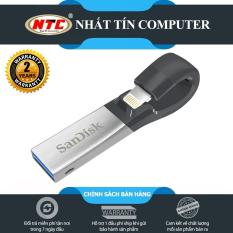 USB 3.0 OTG SanDisk iXpand 128GB dành cho Iphone / Ipad (Bạc) – Nhất Tín Computer