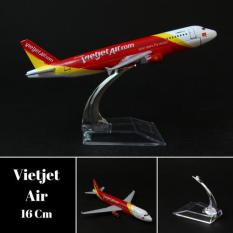 MÔ HÌNH MÁY BAY TRƯNG BÀY BẰNG SẮT 16CM V&G