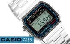 Đồng hồ Casio A158 (Bạc)
