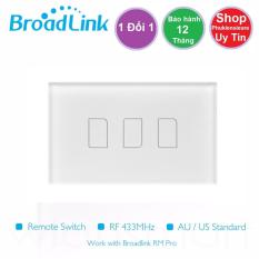 Công tắc cảm ứng, điều khiển từ xa Broadlink TC2 chuẩn US – 3 phím – Bảo hành 12 tháng lỗi 1 đổi 1