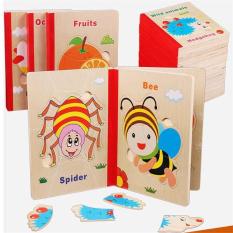 Sách Ghép Gỗ Dành Cho Bé