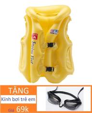 Áo phao bơi đỡ cổ Tặng kính bơi cho trẻ 3-6 tuổi / bể bơi hồ bơi phao bơi áo phao bơi