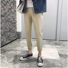 Quần Chinos Kaki Nam Trơn Ống Suông Kiểu Mặc Sắn Gấu Năng Động NTD fashion MEN QUAN 800018 KHA