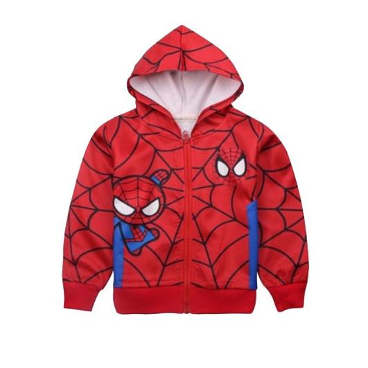 Áo khoác bé trai in hình spiderman A0622