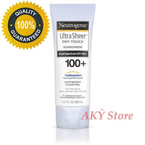 Kem Chống Nắng Toàn Thân Neutrogena Ultra Sheer Dry-Touch Sunscreen Spf 100+ 88Ml của Mỹ