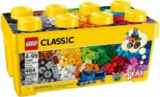 Thùng Gạch Trung Classic Sáng Tạo – LEGO Classic 10696 (484 Chi Tiết)