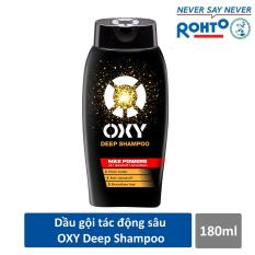 Dầu gội tác động sâu cho nam Oxy Deep Shampoo 180ml