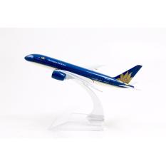 MÔ HÌNH MÁY BAY TRƯNG BÀY BẰNG SẮT 16CM V&G