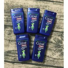 Combo 5 Chai Dầu Gội Clear Men Mát Lạnh Bạc Hà 50g/chai