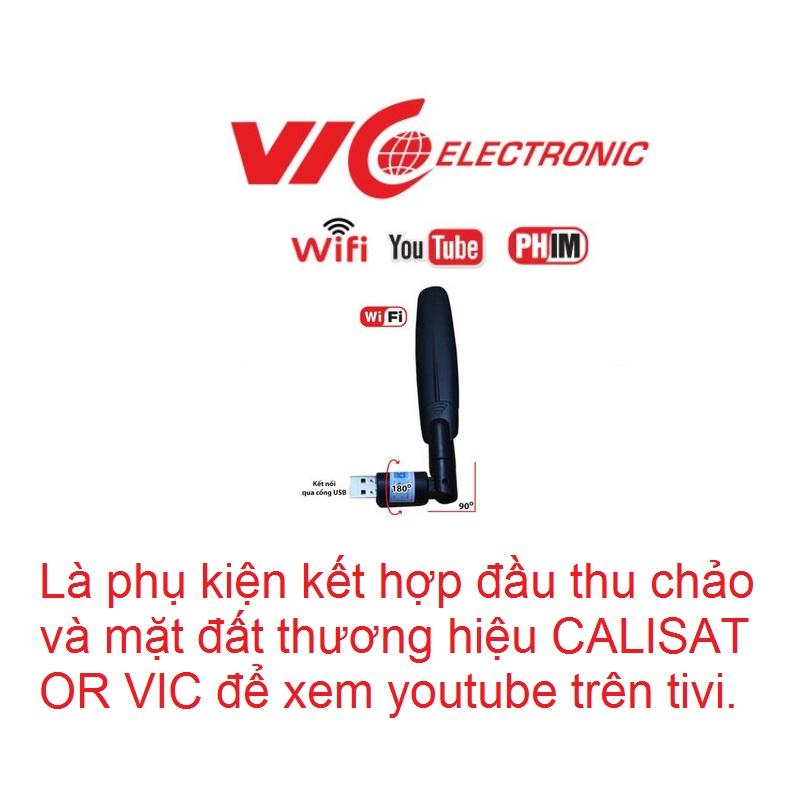 Phụ kiện kết nối wifi xem youtube trên đầu thu CALISAT ,VIC của công ty ƯNG BÌNH CHÂU