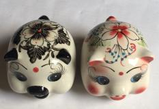 lợn trang trí tiết kiệm để bàn (10x12x14cm- nhiều mẫu mã )