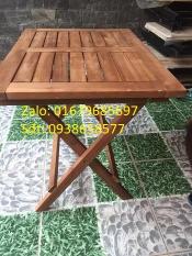 [HCM]Bàn xếp gỗ bàn xếp bàn vuông cà phê Bàn cafe gỗ mặt thưa