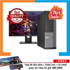 Combo Máy tính chơi Game DELL OPTIPLEX 7010 SFF + Màn hình Dell 24inch Full HD Nguyên Bản, Chạy CPU Core I5 3470, Ram 8GB, HDD 1TB + Bộ Quà Tặng