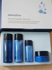 Bộ Dưỡng Da Đa Năng Innisfree Jeju Lava Seawater Special Kit 4 Items Hàn Quốc