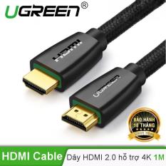 Cáp HDMI 2.0 hỗ trợ 3D , 4K dài 1m UGREEN HD118 40408 – Hãng phân phối chính thức