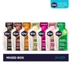 GEL NĂNG LƯỢNG GU ENERGY – MIXED BOX – HỘP 24 GÓI (7 VỊ)
