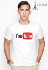 Áo thun nam in hình YouTube phong cách hàn quốc vải dày mịn AokNAM396 Thời Trang Everest