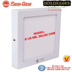 Đèn LED ốp trần 24W Rạng Đông(D LN 08L 30×30/24w) – 6500K S