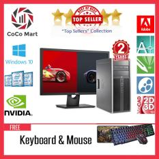Máy tính đồng bộ HP 8300 Elite MT + Màn hình 27inch Chạy CPU Core I7 3770, Ram 16GB, SSD 240GB, HDD 2TB + Bộ Quà Tặng – Hàng Nhập Khẩu