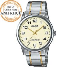 Đồng hồ nam dây kim loại Casio Anh Khuê MTP-V001SG-9BUDF