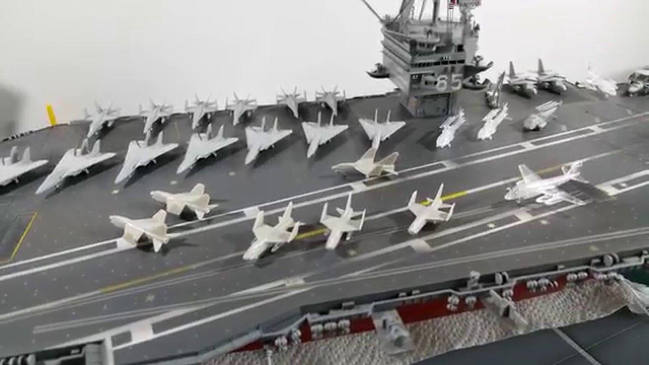 Tàu chiến mô hình lắp ráp - 1/350 USS Enterprise Aircraft Carrier
