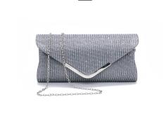 Ví Clutch Cầm Tay Dự Tiệc Sang Chảnh HI&T 1(nẹp)