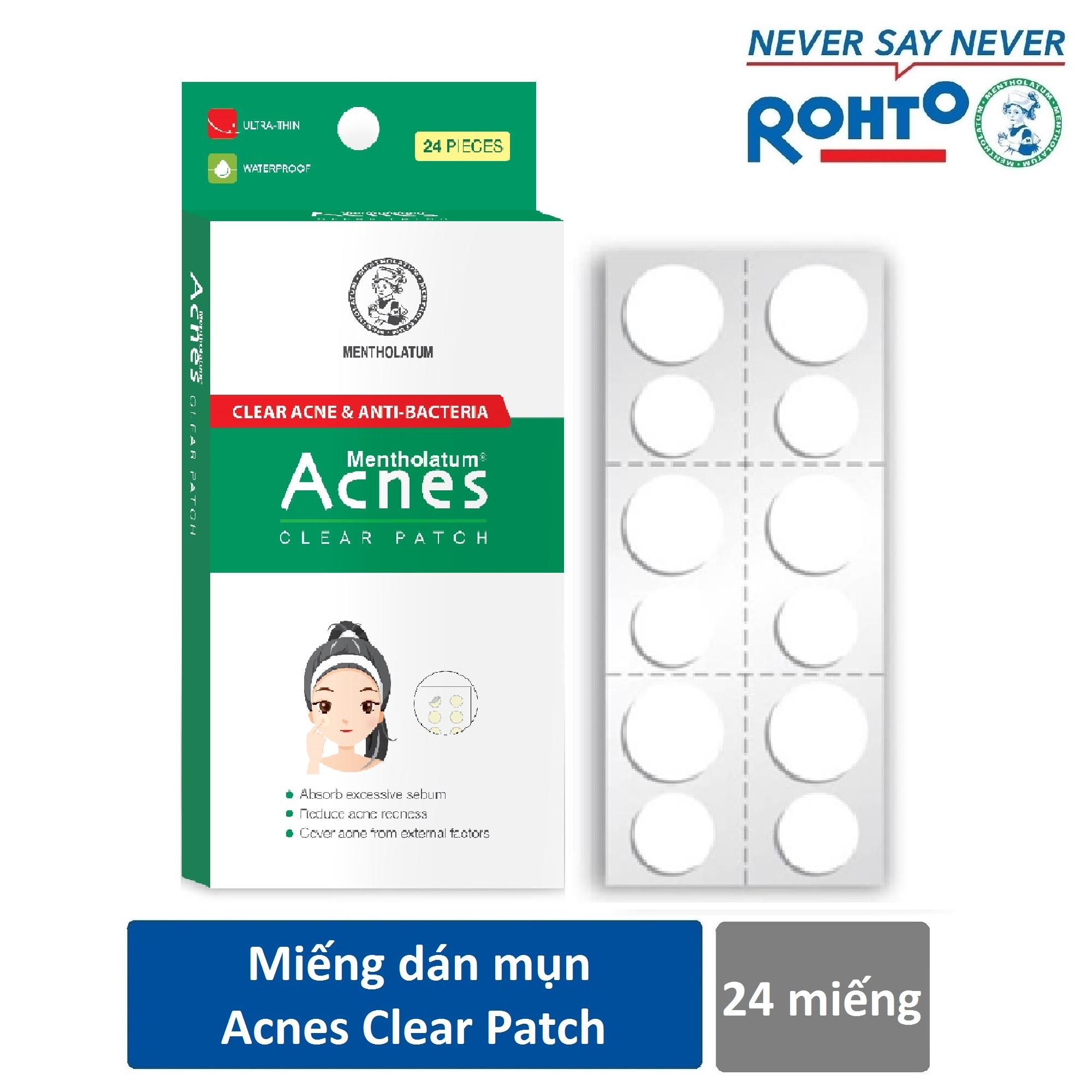 Miếng dán mụn Acnes Clear Patch (24 miếng)