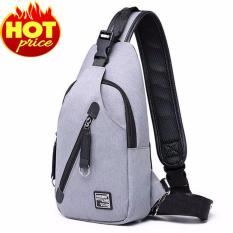 Túi Đeo Chéo Xịn JINMAN (XÁM) JIN3