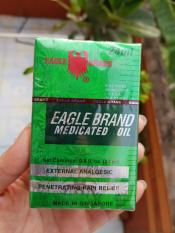 Combo 2 chai Dầu Gió Xanh 2 Nắp Mỹ (Eagle Brand Medicated Oil)