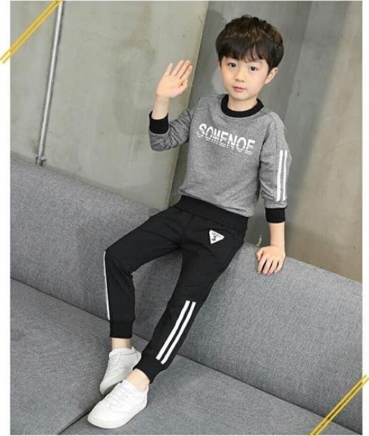 Bộ quần áo thu đông cho bé trai từ 5-10 tuổi