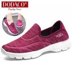 Giày lười nữ giày mọi nữ slip on DODACO DDC3223 B11