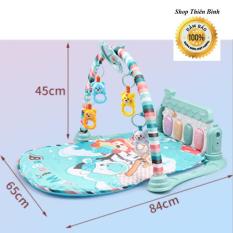 Thảm nhạc cho bé nằm chơi – Màu Xanh