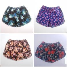 Combo 4 quần shorts nữ thun lạnh chất mát size 50 – 60kg