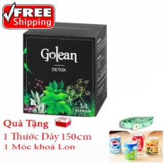 Trà Thảo Dược Giảm Cân Golean Detox – Tặng Móc khóa Lon, thước dây 150cm