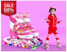 Giay Truot Patin Tre Em Gia Re , Giày Patin Trẻ Em Chống Trẹo Chân K1425, Tặng Ngay Set Bảo Hộ Cho Bé, Bảo Hành 1 Đổi 1 Trong 12 Tháng Seri 1874